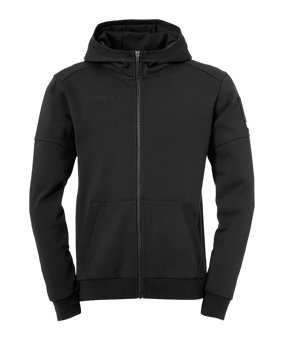 Kempa Status Kapuzenjacke Schwarz F01 - schwarz