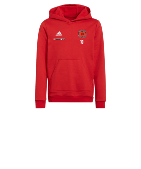 adidas Entrada 22 Hoody Kids Rot