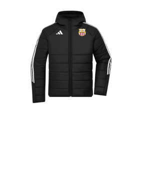 Veste d'hiver adidas Tiro 24 enfants noir blanc 