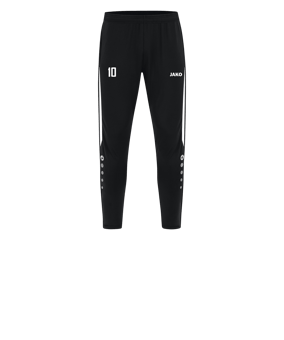 JAKO Power Trainingshose Kids Schwarz Weiss F802