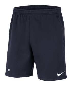 Nike Park 20 Fleece Short Kids Blau Weiss F451