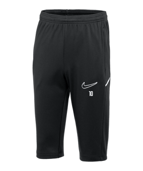 Nike Academy 25 3/4 Trainingshose Kids Schwarz F010
