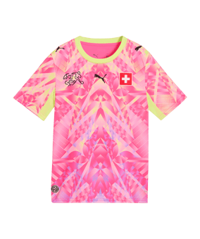 PUMA SFV Schweiz Replica Concept Torwarttrikot Home WM 2026 Kids Rosa F90 - rosa