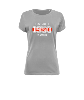 Stanley & Stella Expresser 2.0 T-Shirt Damen Grau | #established