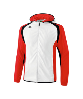 Erima Razor 2.0 Präsentationsjacke Weiss Rot - weiss