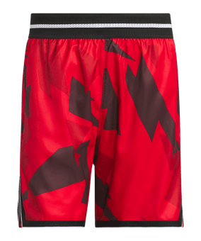 adidas Crazylite Aop 2 Short Lila - rot