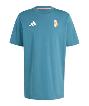 adidas T-shirt Turkoois - turkoois