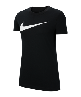 Nike Park 20 T-Shirt Swoosh Damen Schwarz F010 - schwarz