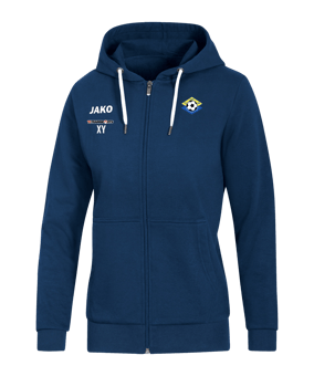 JAKO Base Kapuzenjacke Damen Blau F09