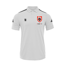 adidas Squadra 25 Polo Weiß