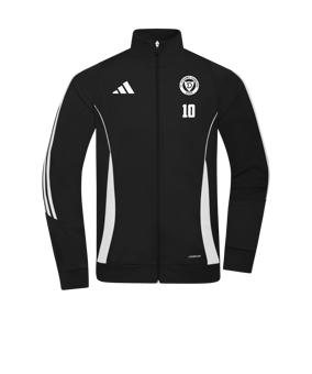 adidas Tiro 24 Trainingsjacke Schwarz Weiss