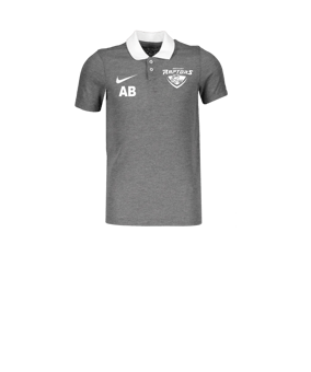 Nike Park 20 Poloshirt Kids Grau Weiss F071