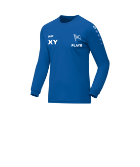 JAKO Team Trikot langarm Kids Blau F04