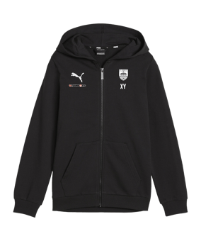 PUMA teamGOAL Casuals Kapuzenjacke Kids F03