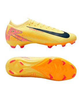 Nike Zoom Mercurial Vapor XVI Pro FG Mbappe Signature Orange Blau F800 - orange
