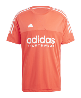 adidas Tiro T-Shirt Rot Weiss - rot