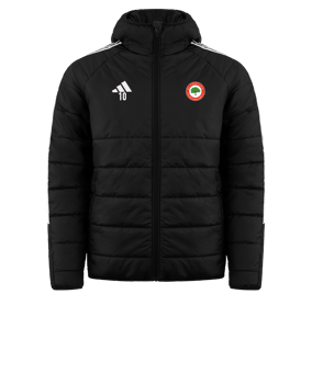 adidas Tiro 24 Winterjacke Schwarz Weiss