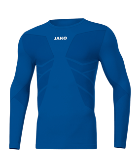JAKO Comfort Recycelt langarm Blau F410 - blau