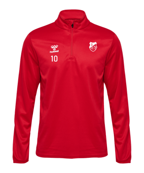 Hummel Essential Half-Zip Sweatshirt Rot F3062