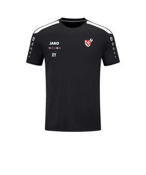 JAKO Power Trikot Schwarz Weiss F800