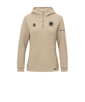 JAKO Pro Casual Hoody Damen Beige F385