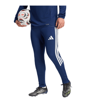 adidas Tiro 26 League Trainingshose Dunkelblau - weiss