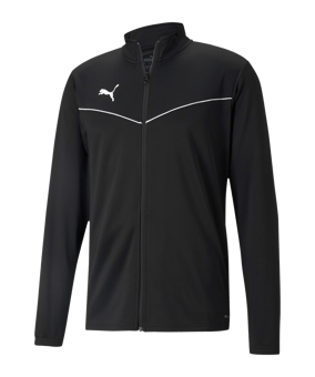 PUMA teamRISE Poly Trainingsjacke Schwarz F03 - schwarz