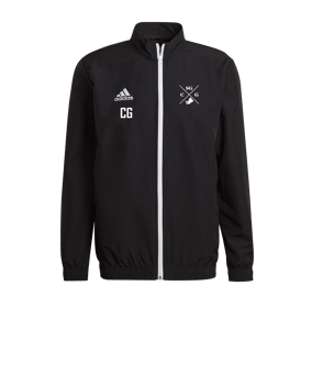 adidas Entrada 22 Präsentationsjacke Schwarz
