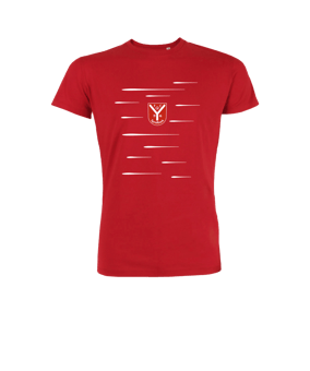 Merch Creator 2.0 T-Shirt Red | #lines