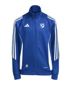 adidas Tiro 24 Trainingsjacke Kids Blau Weiss 