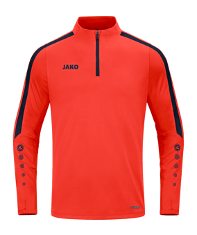 JAKO Power Sweatshirt Kids Orange Blau F375 - orange