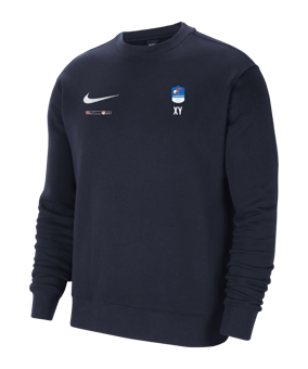 Nike Park 20 Fleece Sweatshirt Blau Weiss F451