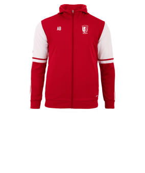 adidas Squadra 25 Kapuzenjacke Kids Rot