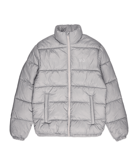 K1X 3D Puffer Jacke Grau - grau