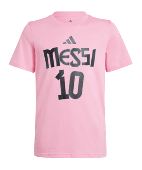 adidas Messi T-Shirt Kids Pink - rosa