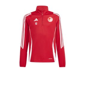 adidas Tiro 24 Trainingstop Kids Rot Weiss
