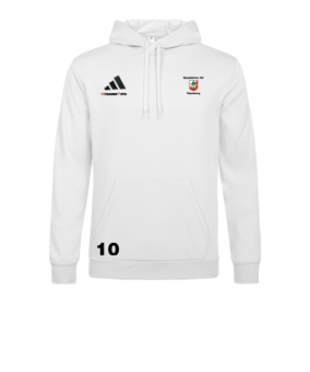 adidas Entrada 26 Hoody Weiß