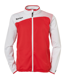 Kempa Emotion Classic Jacke Kids Rot Weiss F02 - rot