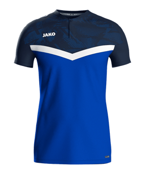 JAKO Iconic Poloshirt Blau F403 - blau