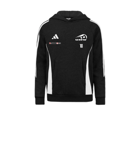 adidas Tiro 24 Hoody Schwarz Weiss