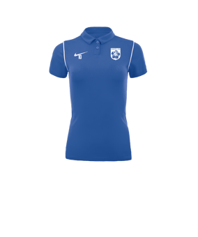 Polo Nike Park 20 femme bleu blanc F463 
