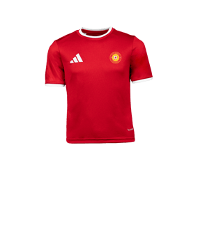 adidas Entrada 26 Maillot Enfants Rouge 