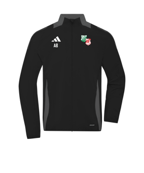 adidas Tiro 24 Competition Präsentationsjacke Schwarz Grau