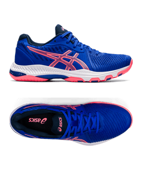 Asics Netburner Ballistic FF 2 Schuh Damen Blau F0407 - blau