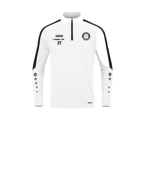 JAKO Power Sweatshirt Kids Weiss Schwarz F000