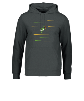 Merch Drummer 2.0 Hoody Dark Heather Grey | #lines
