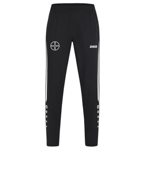 JAKO Power Freizeithose Damen Schwarz Weiss F802