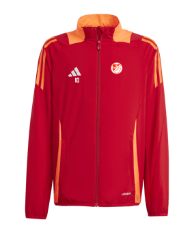 adidas Tiro 24 Competition Präsentationsjacke Kids Rot