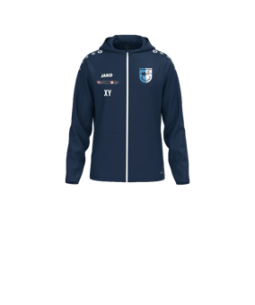 JAKO One Kapuzenjacke Kids Blau F900