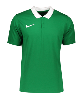 Nike Park 20 Poloshirt Grün Weiss F302 - gruen
